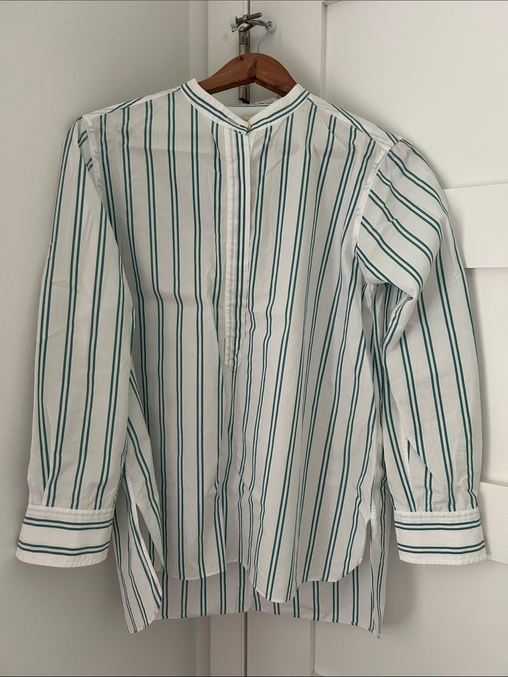 Ann Mashburn striped poplin